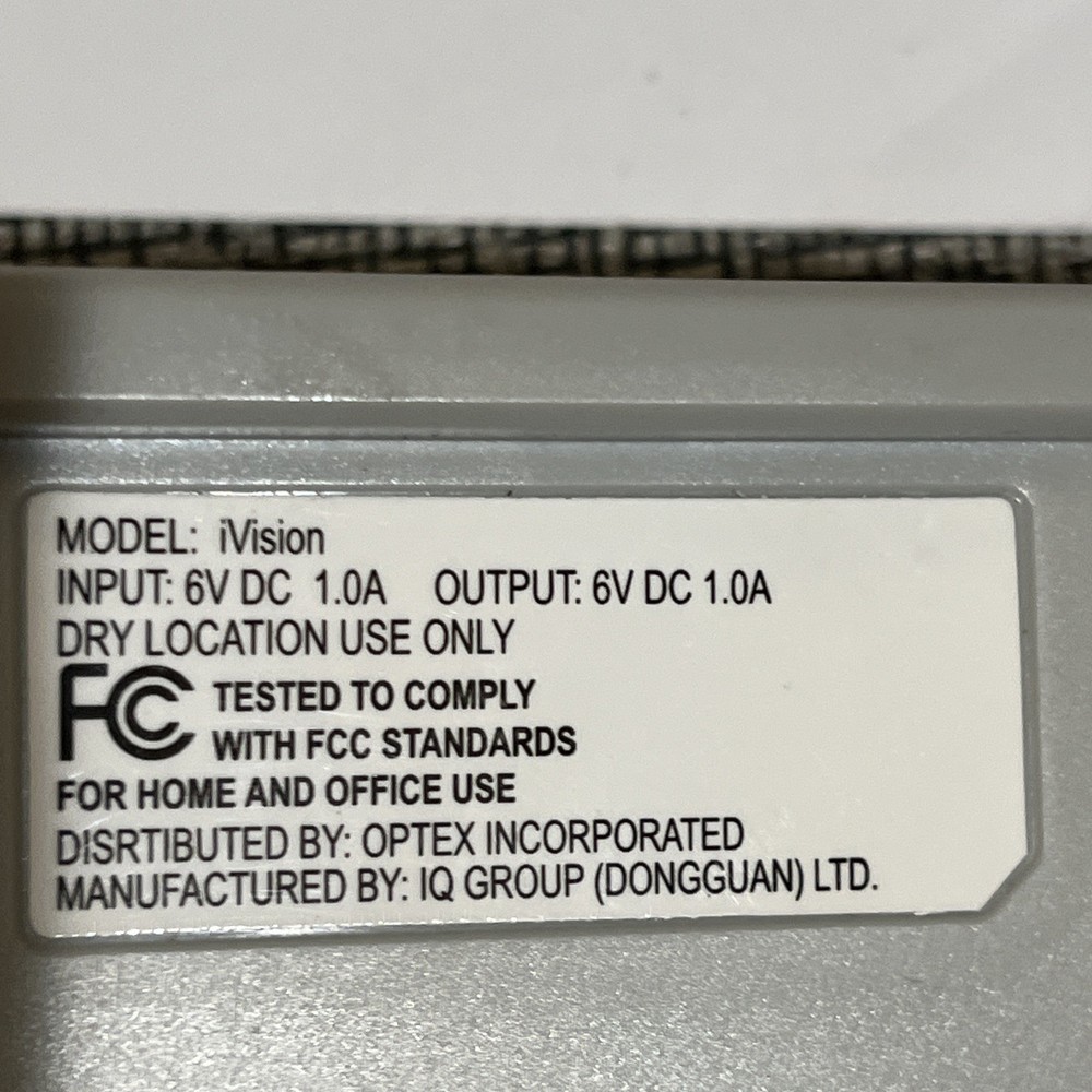 Optex iVision Wireless Video Door Intercom System with Camera