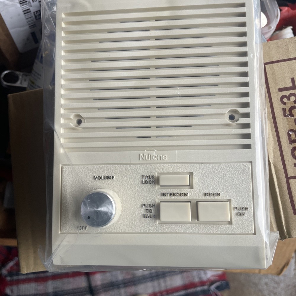 NuTone® ISB53 [ ISB53L ] Eggshell Intercom Station for IMA516 Intercom System