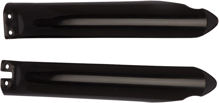 Acerbis Lower Fork Cover Set - Black - Plastic
