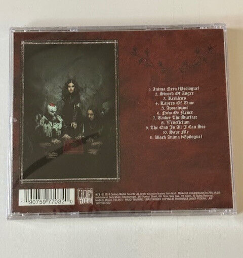 Lacuna Coil - Black Anima Autographed Signed CD