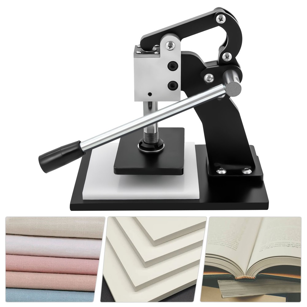 Manual Press Leather Die Cutting Machine Hand Sampling Punching Machine Tool