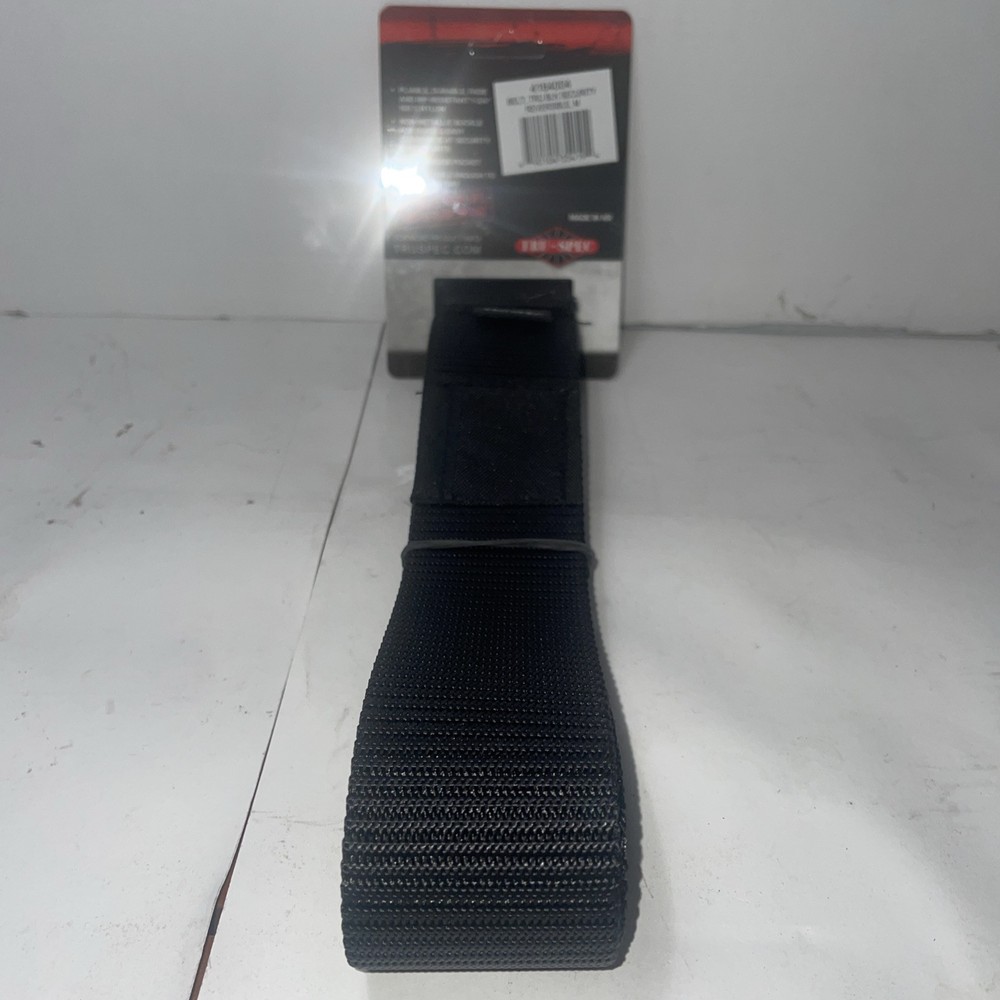 Tru-Spec Belt, Tru Black Security Friendly, Medium - 4164004