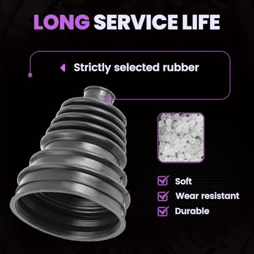 Upgrade CV Axle Boot Kit - 2 Pack | High-Durability Neoprene Rubber with