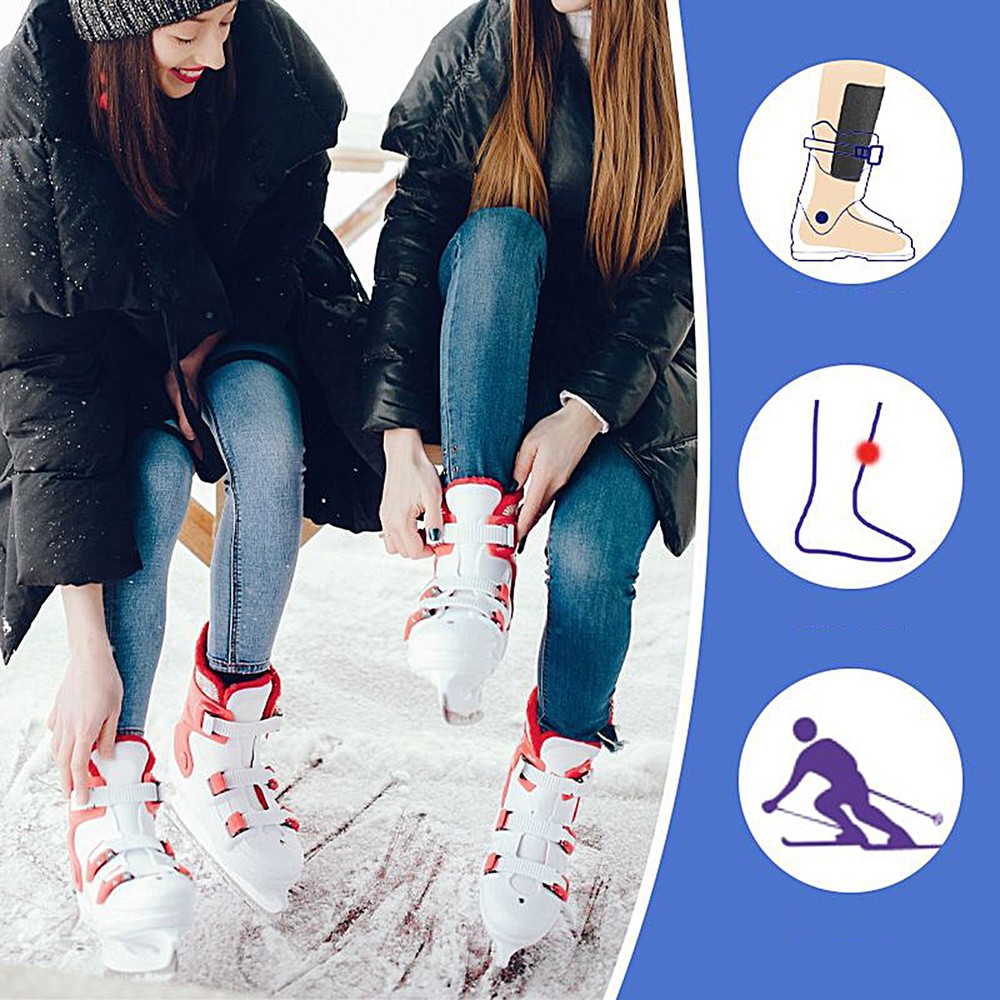 10-pcs SkiShins - Skiing Shin Guard Protector Pads EVA Croppable