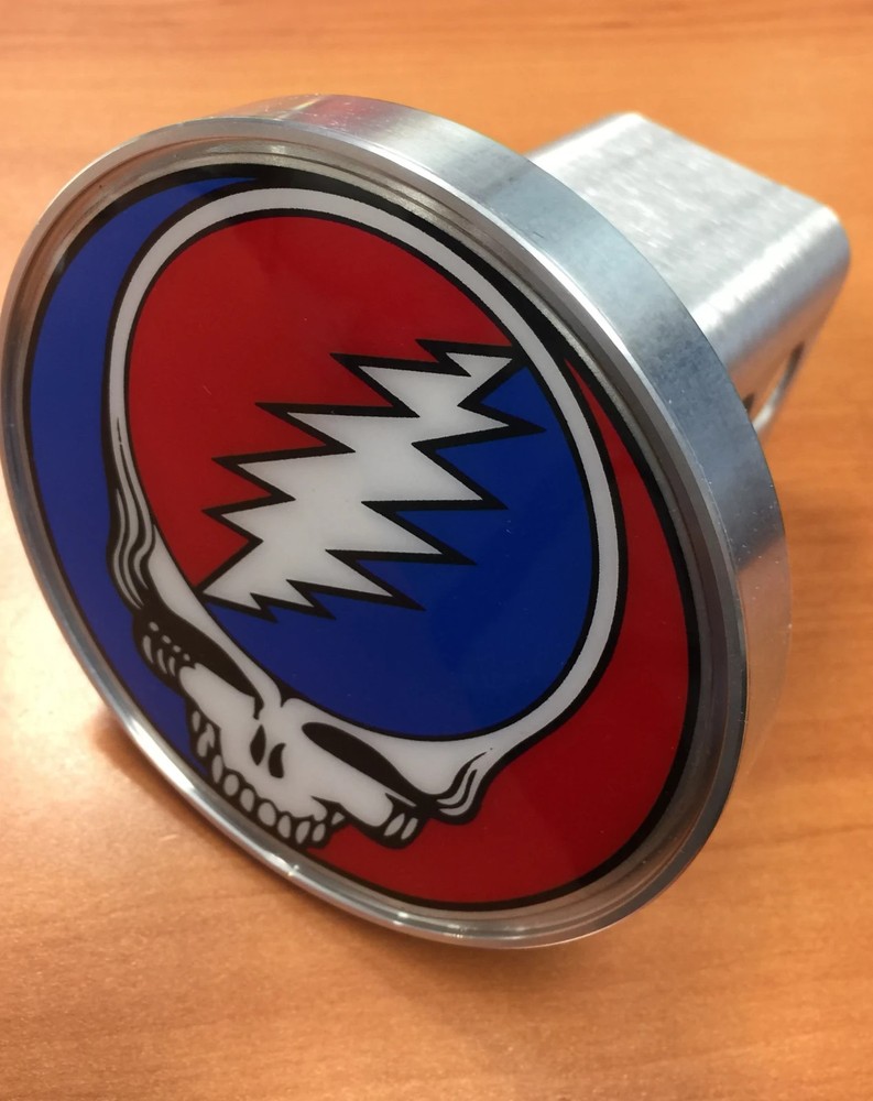 Grateful Dead Steal Your Face  - Custom Made Hitch Cover