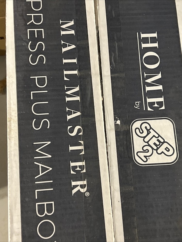 STEP2 MAILMASTER Express Plus Plastic Mailbox, Newspaper Slot Model 578700