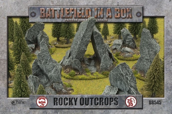 Battlefront BB545 Essentials: Rock Outcrops (6)