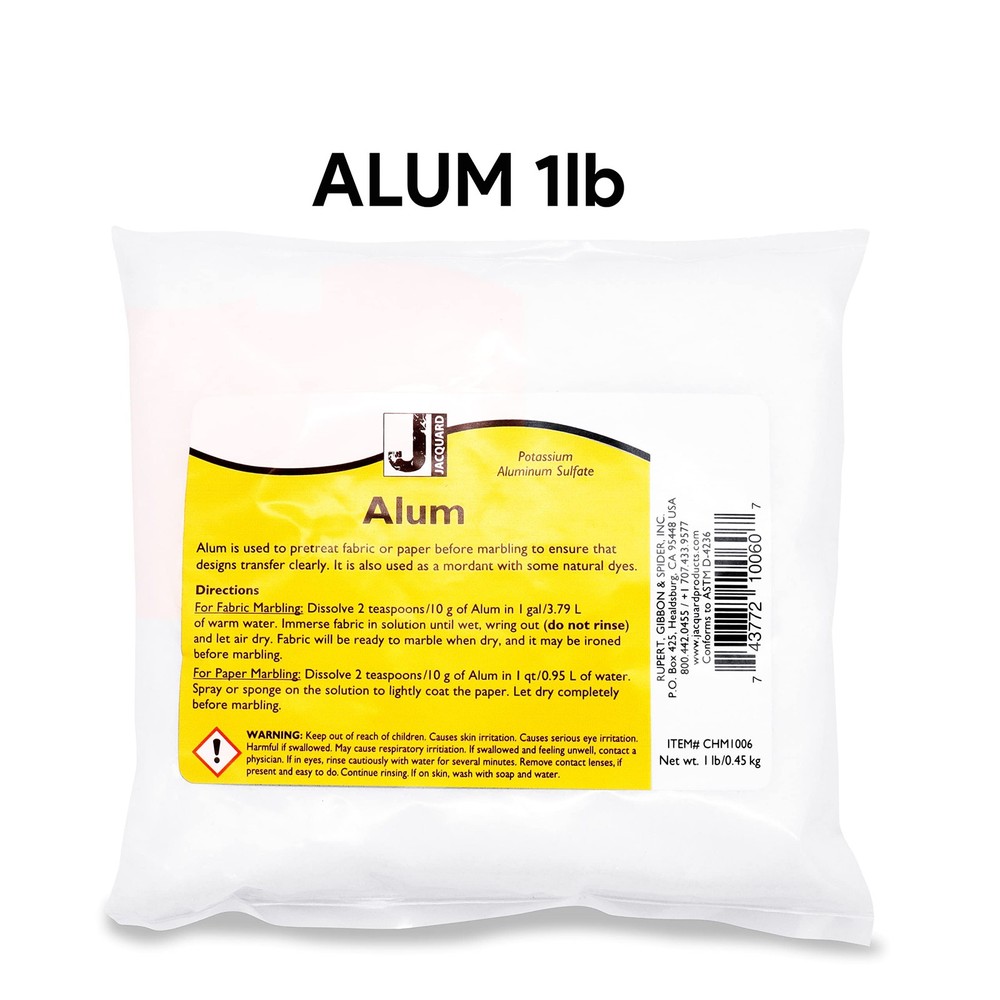 Jacquard Alum 1lb Pkg for Marbling
