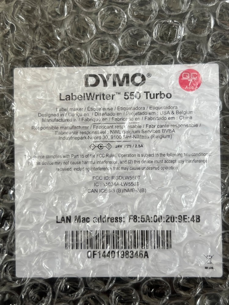 Dymo LabelWriter 550 Turbo