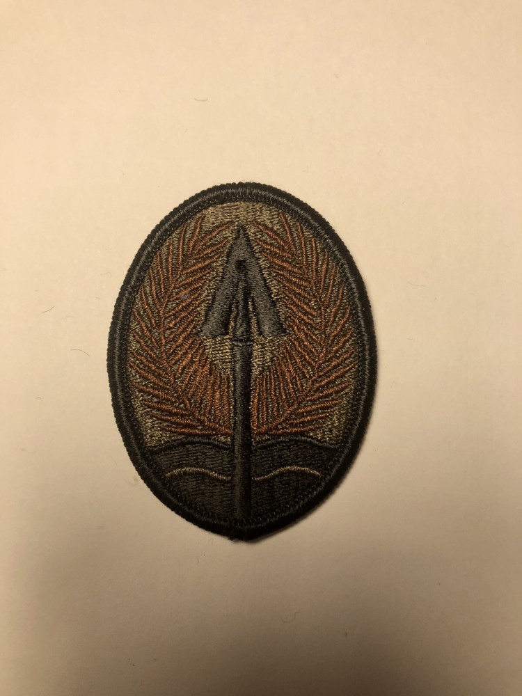 Multinational Forces - Iraq Subdued U.S. Army Shoulder Patch Insignia