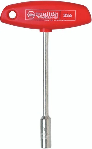 Wiha 33606 T-Handle Nut Driver 8.0Mm