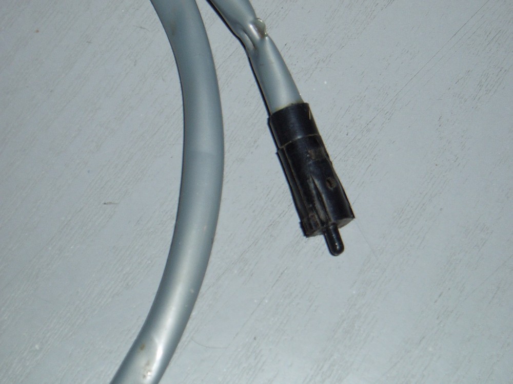 HONDA FRONT BRAKE LIGHT SWITCH, PUSH IN, GREY