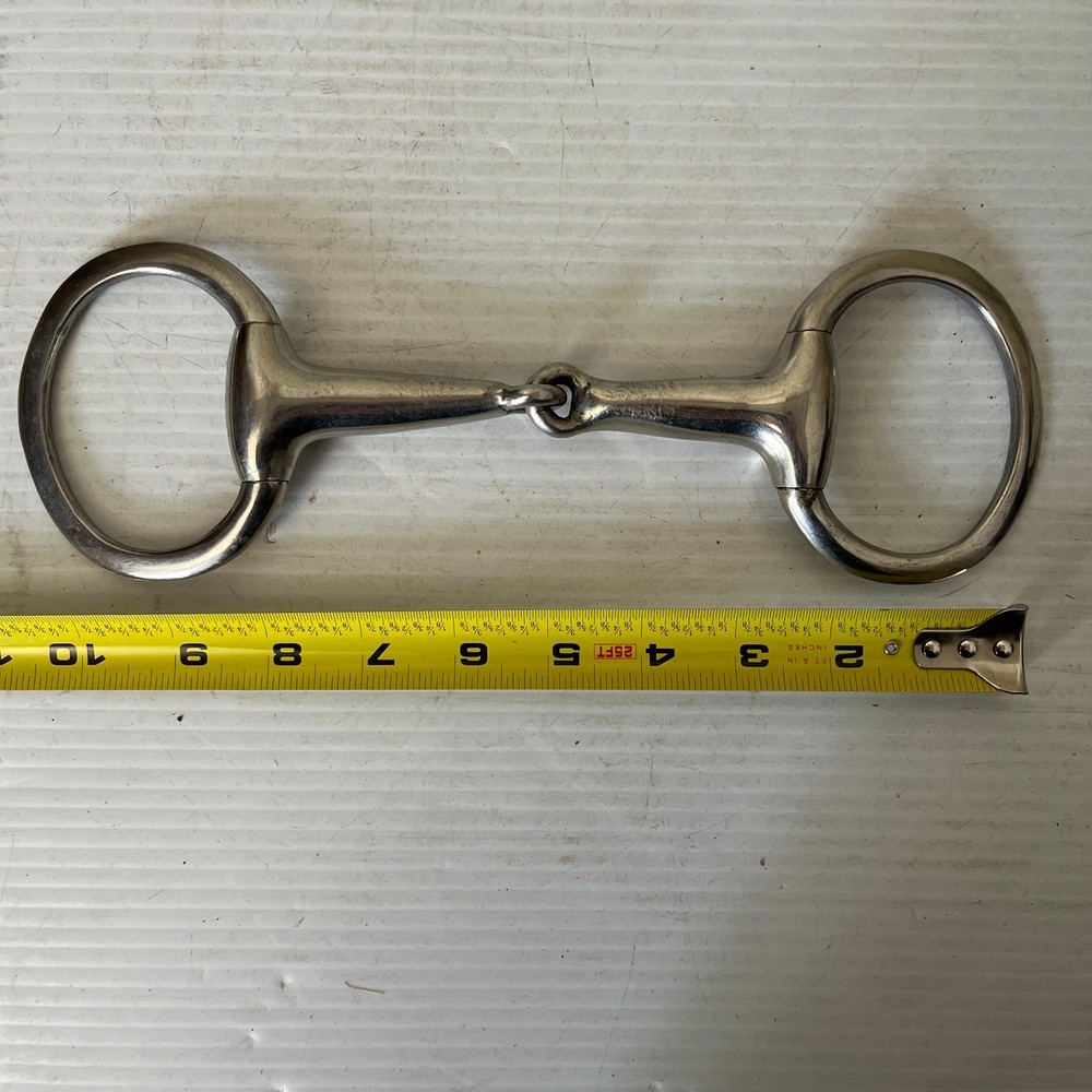 Stubben Single Jointed Eggbutt 5"