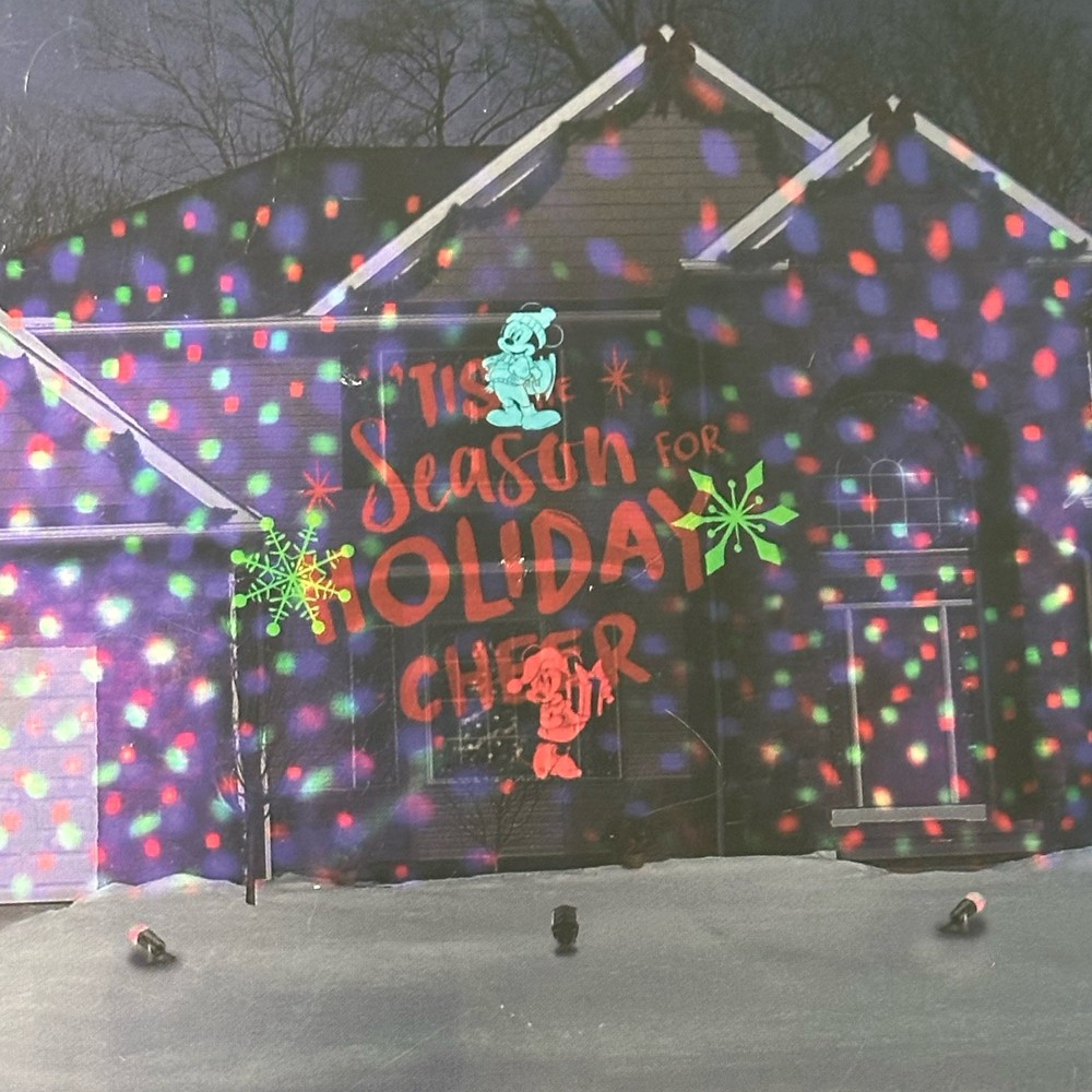 Disney Gemmy Mickey Friends Lightsync Projection Synchronized Musical Light Show