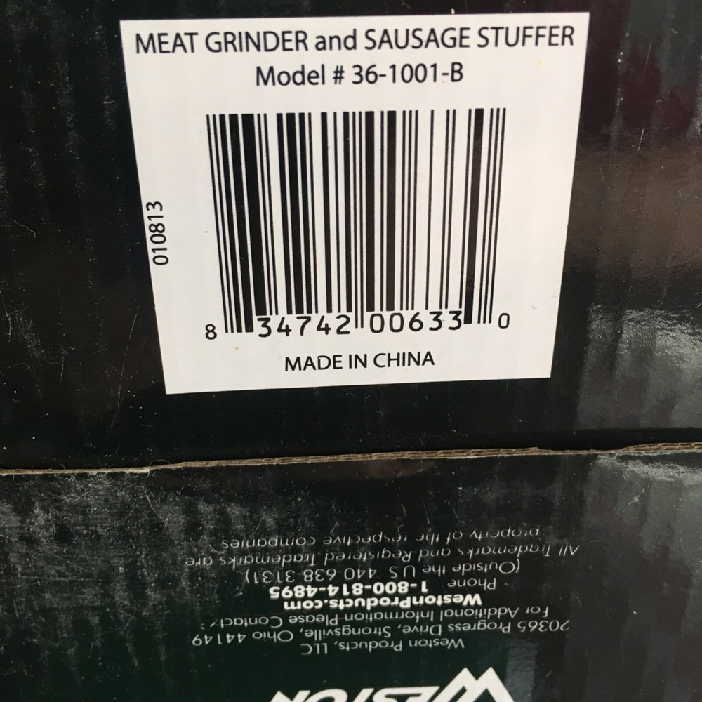 Meat Grinder & Sausage Stuffer Heavy Duty