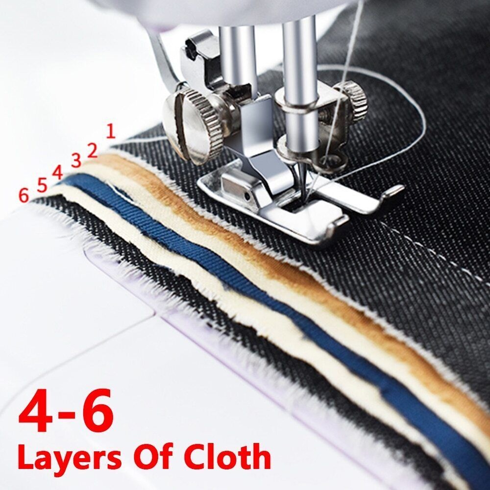 Electric Sewing Machine Portable Crafting Mending Machine 12 Built-In Stitches