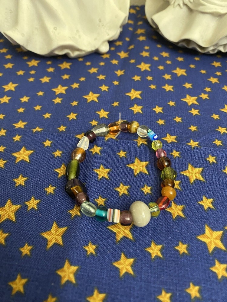 Glass Bead Bracelet - Handmade
