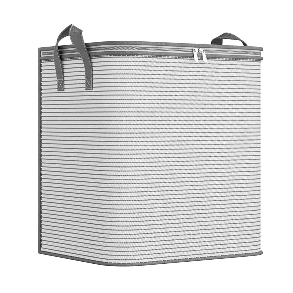 Clothes Storage Bins,Foldable Closet Organizers Reusable Stackable Clothes Co...