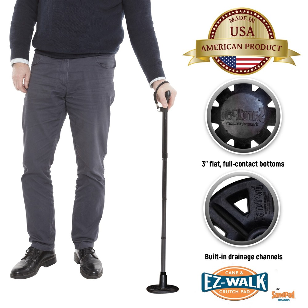 EZ-Walk All Terrain Stabilizer Cane Tip (Single Pack)