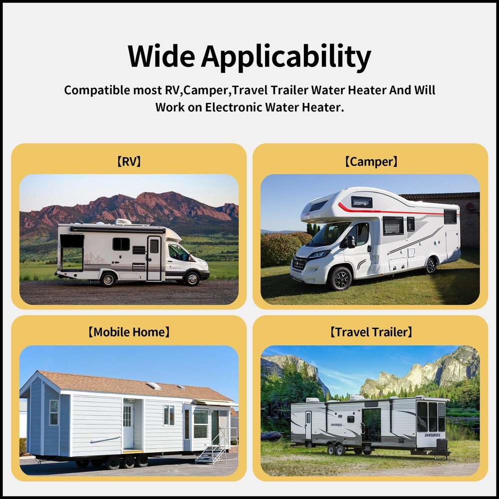 RV Water Heater Anode Rods, Magnesium Anode Rod for RV hot Water heaters