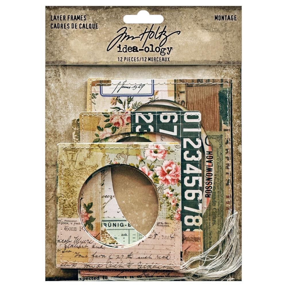 Tim Holtz ~ LAYERS ~ Frame Montage ~ Idea-ology