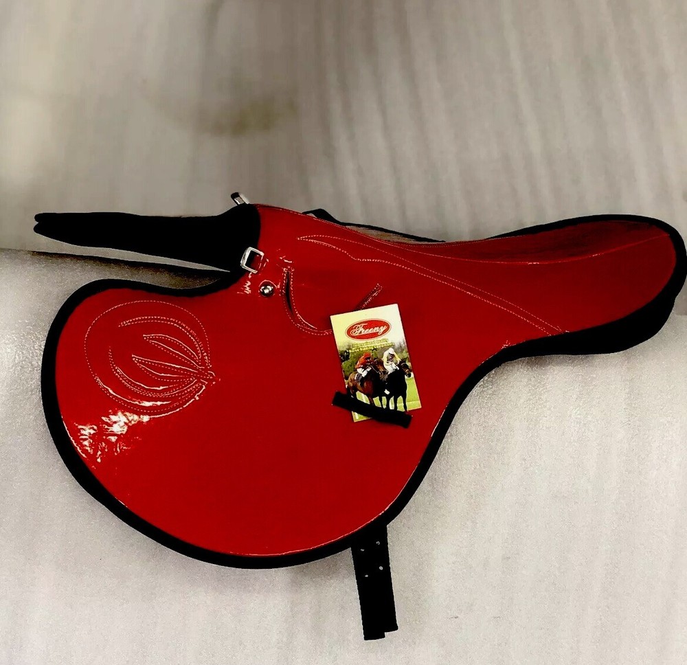 New Patent Synthetic Race Exercise Saddle Red Light Weight