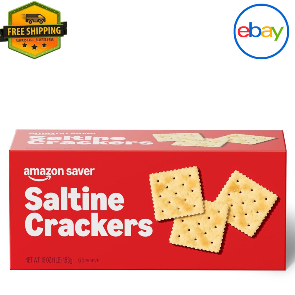 Amazon Saver Saltine Crackers 16 Oz Classic Snack Pack
