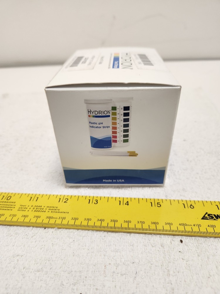 Hydrion 9200 Plastic pH Indicator Strips 6 Pack EXP 8/15/24
