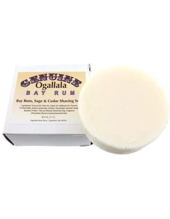 Ogallala Bay Rum, Sage & Cedar Shaving Soap