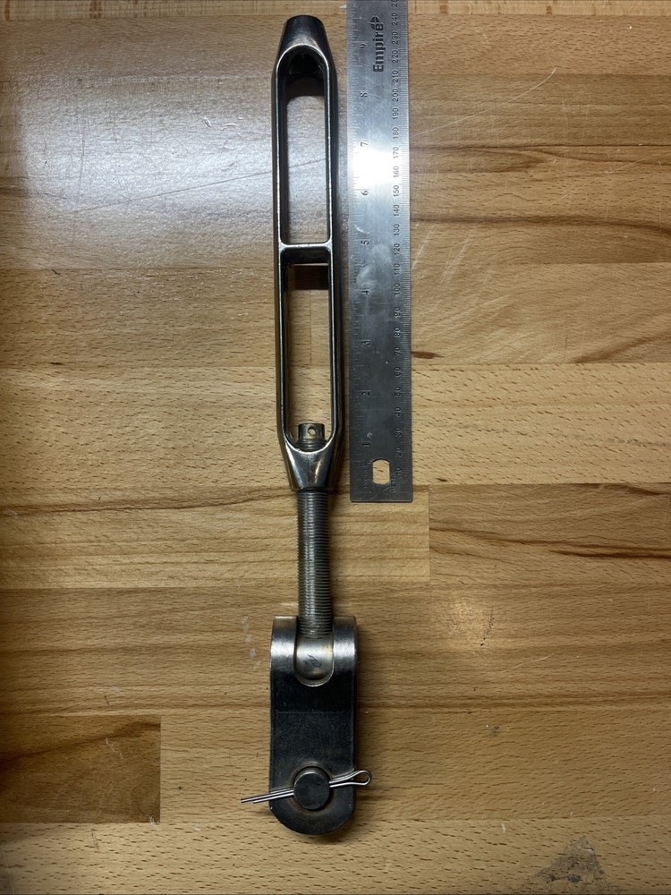 5/8 Turnbuckle Long Body 9” W/ Toggle