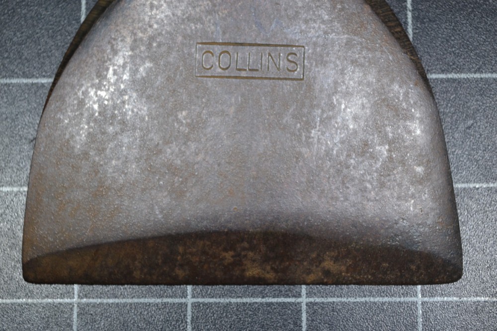 COLLINS - HATCHET - ORIGINAL MARKED HANDLE