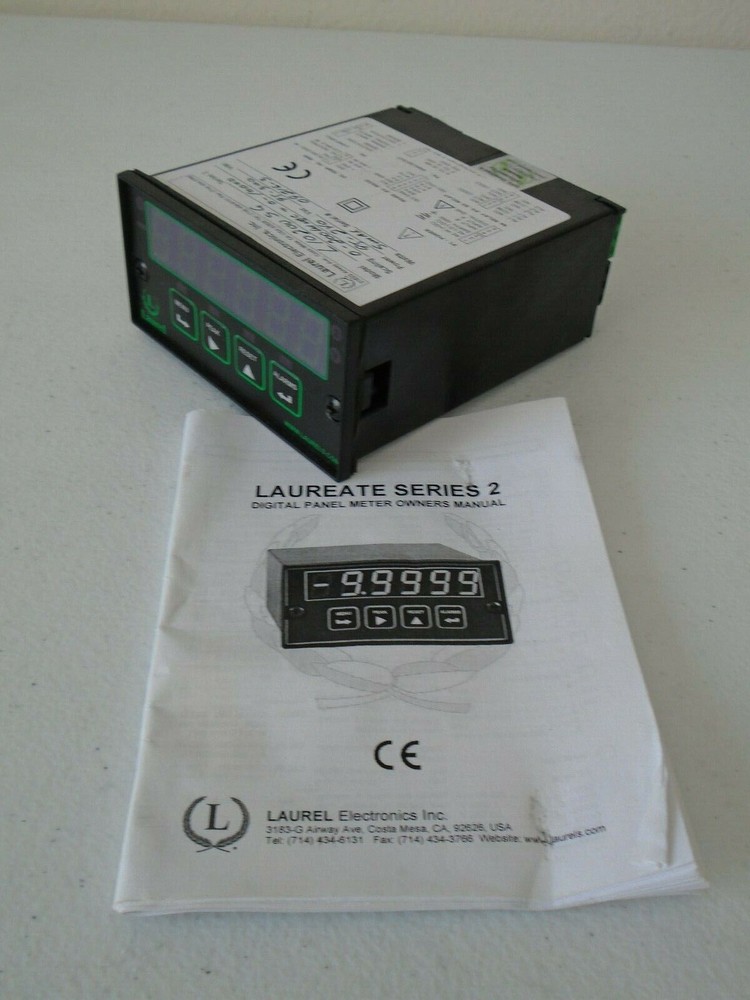Laurel L10200SG Digital Panel Meter, Laureate Ser 2 Field Scalable Potentiometer