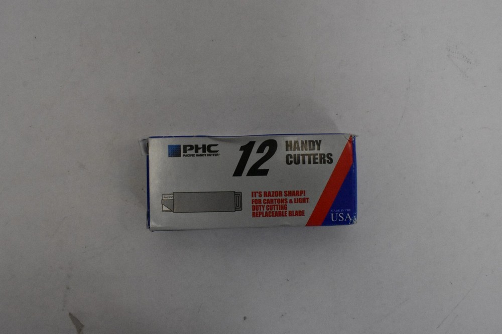 Pacific Handy Cutter HC100 Box Cutter Fixed Blade Duty Cutting Replaceable Blade
