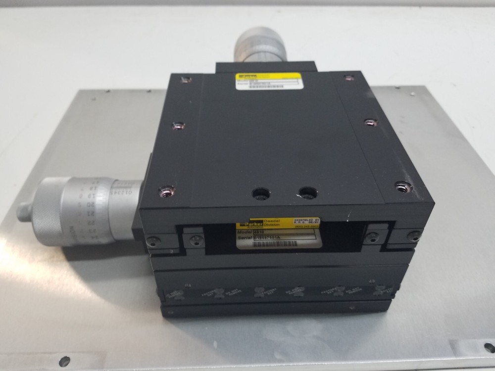Daedal Parker 4910 Manually Driven Positioning Slide 2 Axis Linear Stage