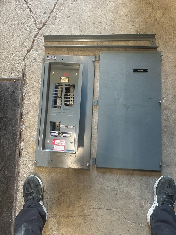 100A Square D Panelboard Three Phase for Mod 4 MCC Center