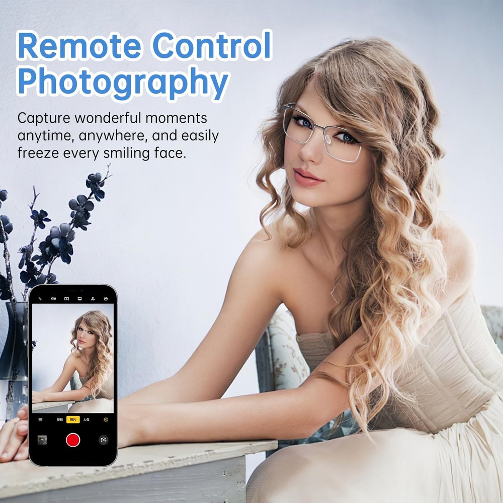 Smart Glasses with Open Ear Design, Polarized Lenses, Bluetooth Audio Features