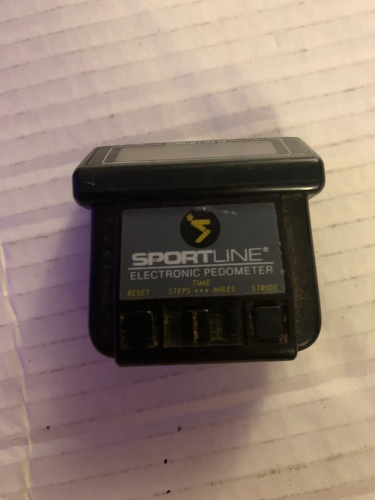 Electronic Pedometer Model 345 Untested