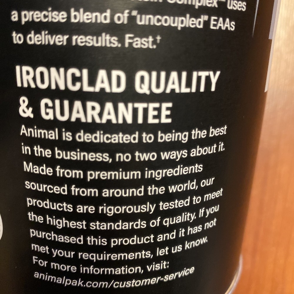 Universal Nutrition Animal Nitro - 44 pack - Anabolic EAA Stack Muscle Builder
