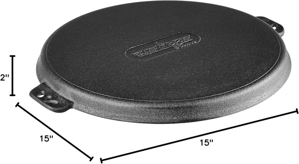 14-Inch Cast Iron Pizza Pan & More