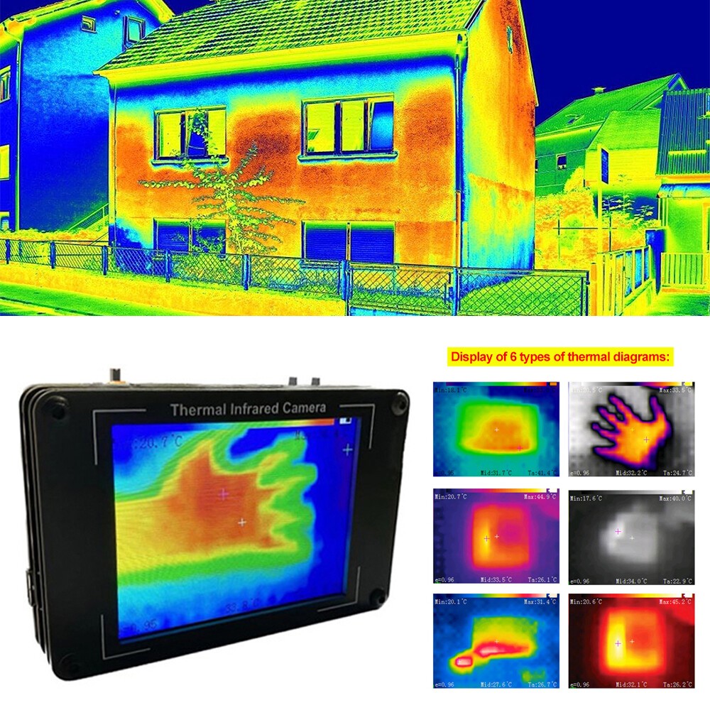 3.2" Digital Camera Infrared Thermal Imager Handheld Temperature Sensor NEW