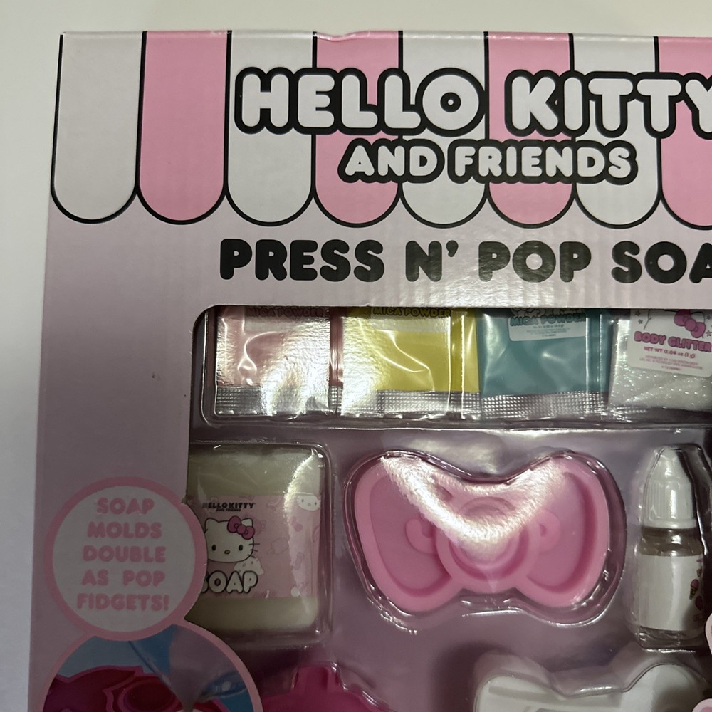 Hello Kitty® Press N' Pop Soap Kit NEW