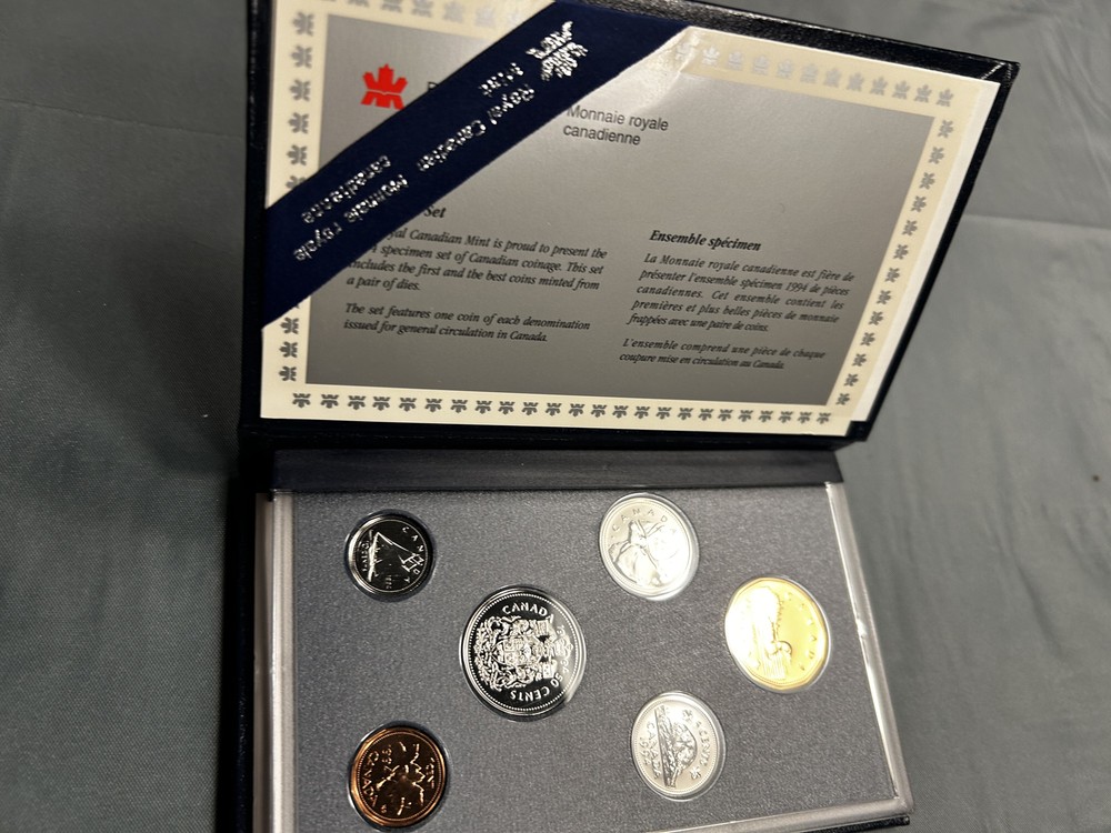 1994 Canada Specimen 6 Coin Set