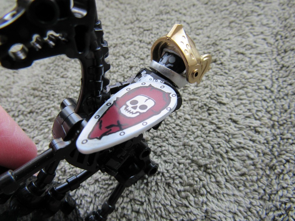 CUSTOM Painted MINI SKELETON on HORSEBACK Figures with Accessories Lot #A