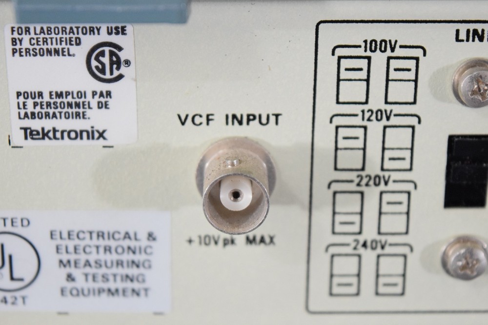 Tektronix CFG250 Function Generator 0.2Hz to 2 MHz