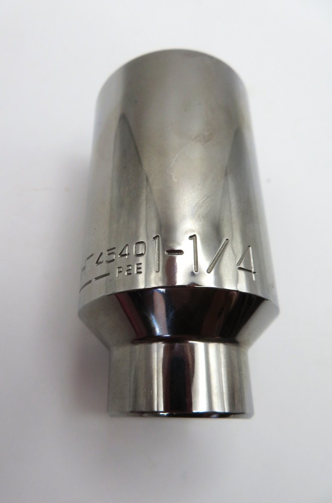 Wright  1/2" Drive Chrome Deep Socket 6 Pt  1-1/4" #4540
