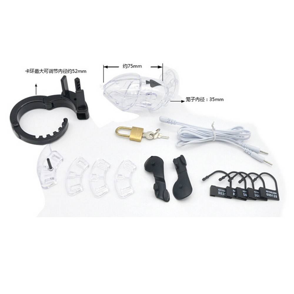Shocking Electric Pulse Kit E-Stim Accessary Rings All Accessary