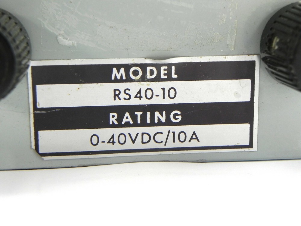 System Trygon RS40-10A Power Supply