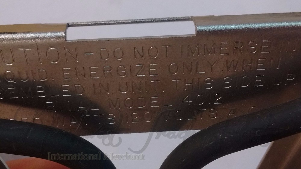 Rival Replacement Heating Element for Vintage Pizza Parlor Model 4012 Cooker