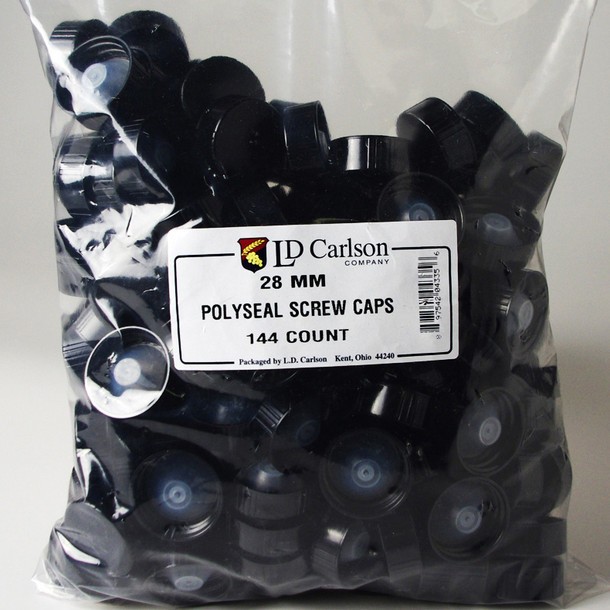 Brewers Best 28 mm Polyseal Screw Caps 72 Count
