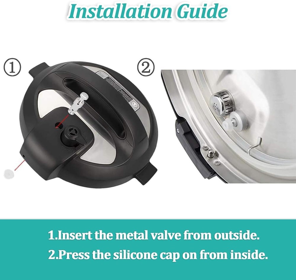 Essential Instant Pot Float Valve & Silicone Cap Set for Effortless Cooking